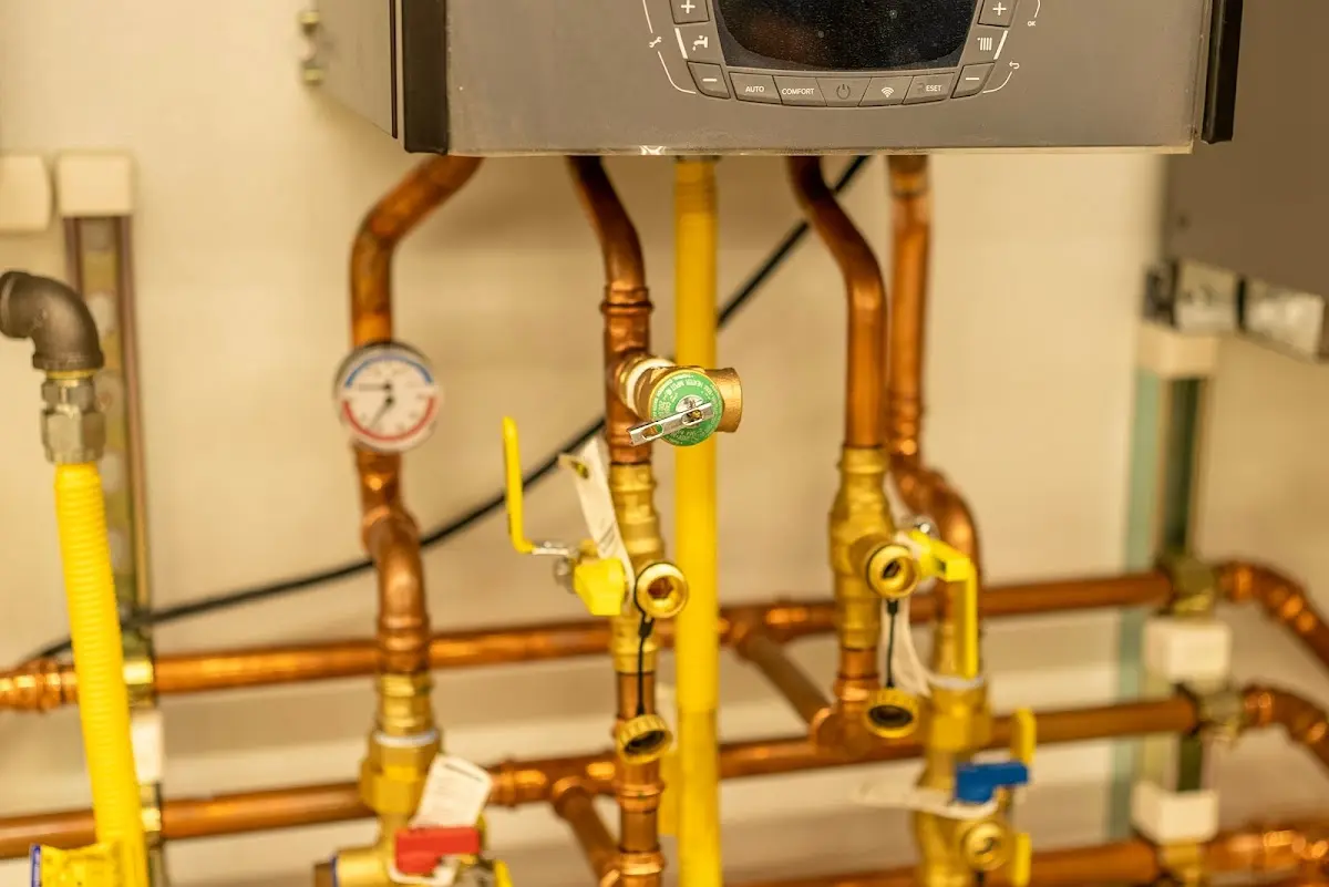 Licensed technician providing Water Heater Installation for a homeowner in Virginia